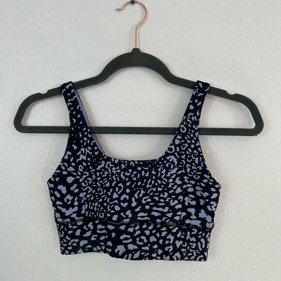 IVL collective blue leopard print sports bra size 2 - Picture 3 of 6